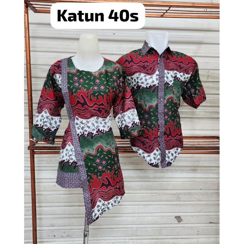 BATIK COUPLE BAHAN KATUN 40S PREMIUM