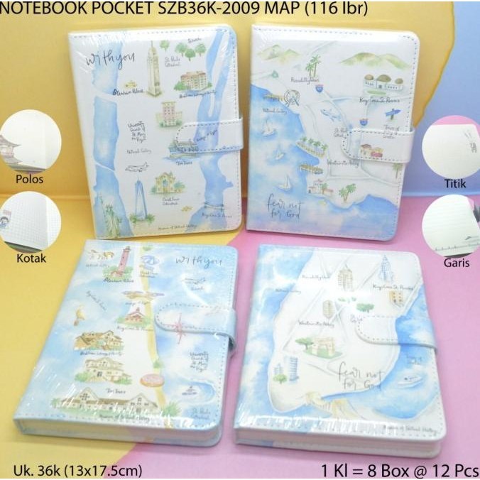 

buku notebook magnet motif with you satuan