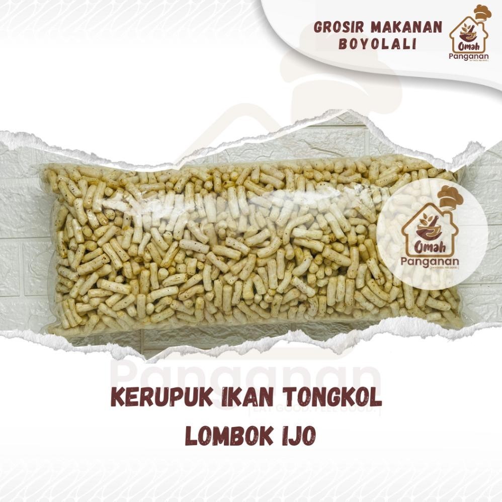 

Kerupuk Ikan Tongkol Viral 1 Kg Jumbo Original Balado Lombok Ijo Pedas Daun Jeruk