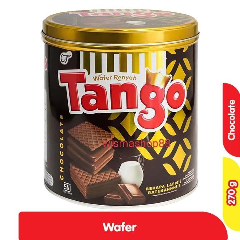 

Tango Wafer Renyah Kaleng 270 Gram / Biskuit Tango