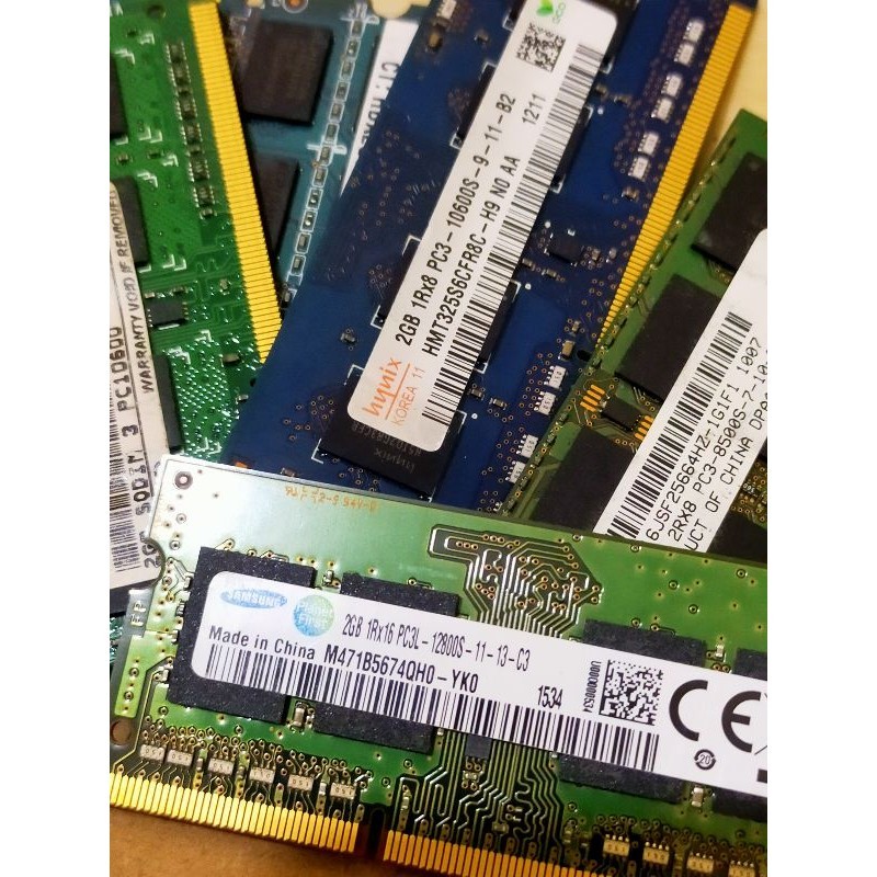 Ram/memory  Laptop 2gb  DDR 3