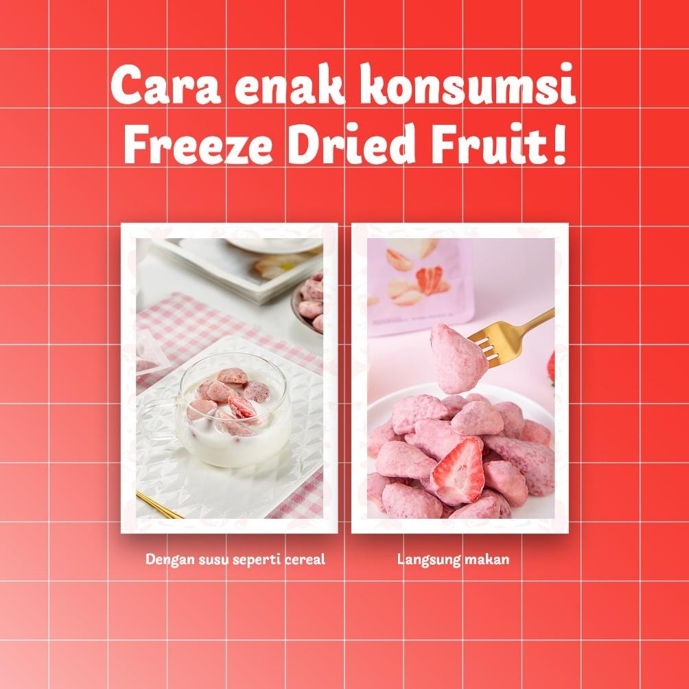 

Ursnacks Bundle Of 2 - Freeze Dried Keripik Sehat Strawberry + Mango