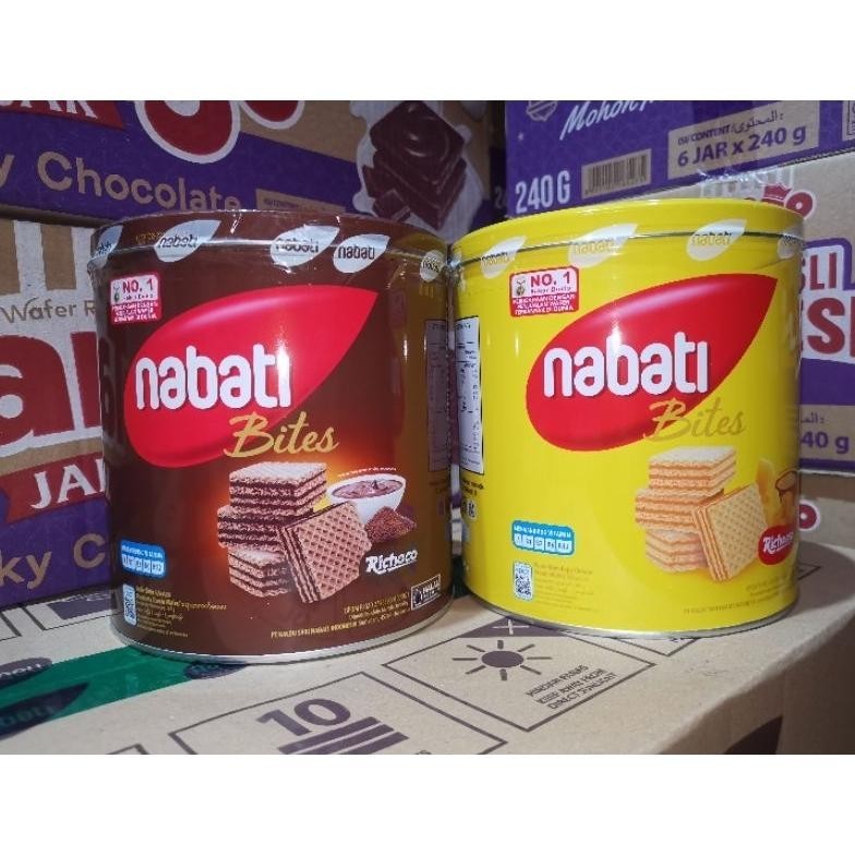 

Nabati Bites Wafer Kaleng 287 Gr
