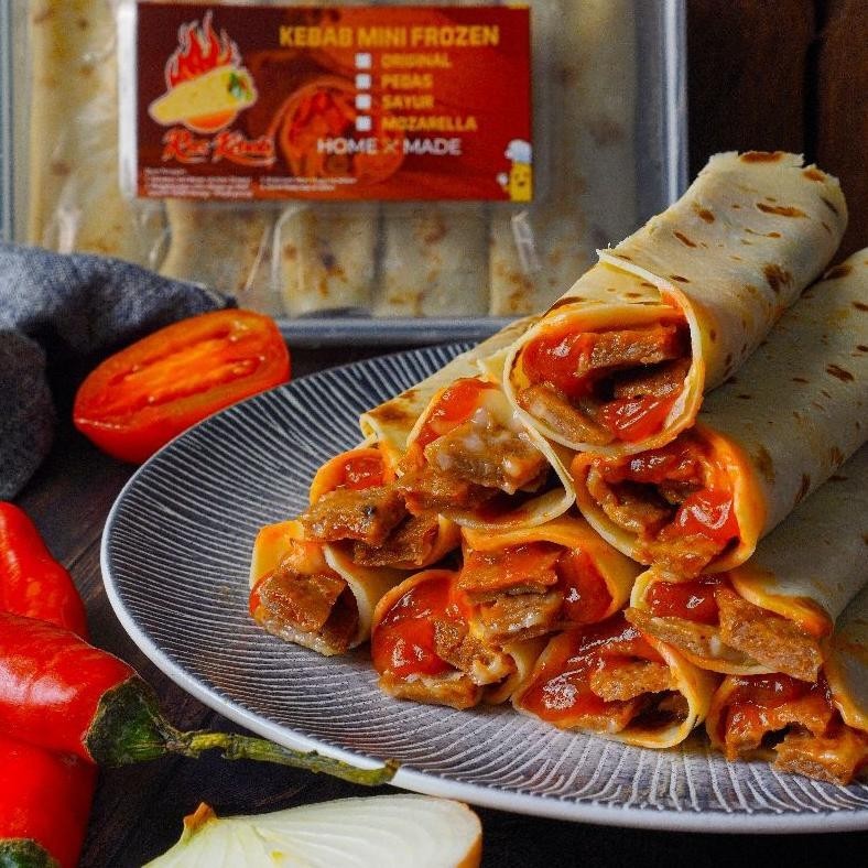 

Ras Kebab Mini Frozen Isi 10Pcs (Original / Pedas / Extra Daging)