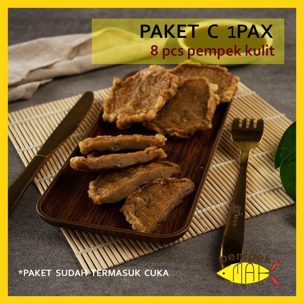 

Pempek Emak Indah - Pempek Mpenak Palembang Asli Ikan Tenggiri - Paket 1 Pax Kapal Selam Dan Campur