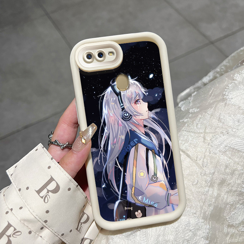 Casing Hp OPPO A7 OPPO A5s OPPO A12 OPPO A12S A11k Case hp karakter kartun Anime Casing pola ponsel 