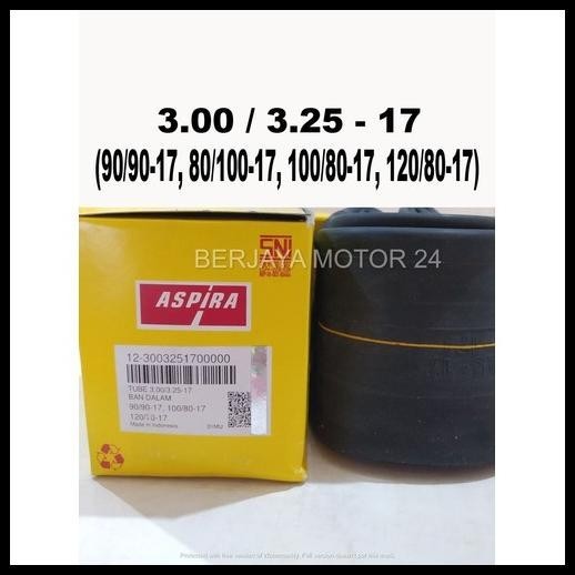 TERBARU BAN DALAM ASPIRA3.00 / 3.25 RING 17 UKURAN 100/70 100/80 110/70 120