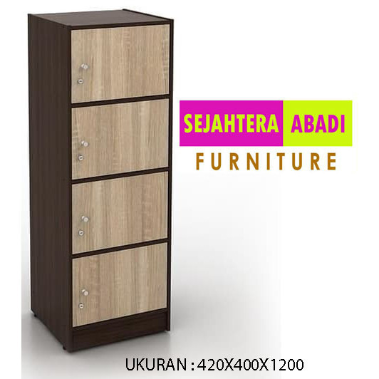 

Fauma rak serba guna, storage, lemari arsip, locker RSG METROPOLIS
