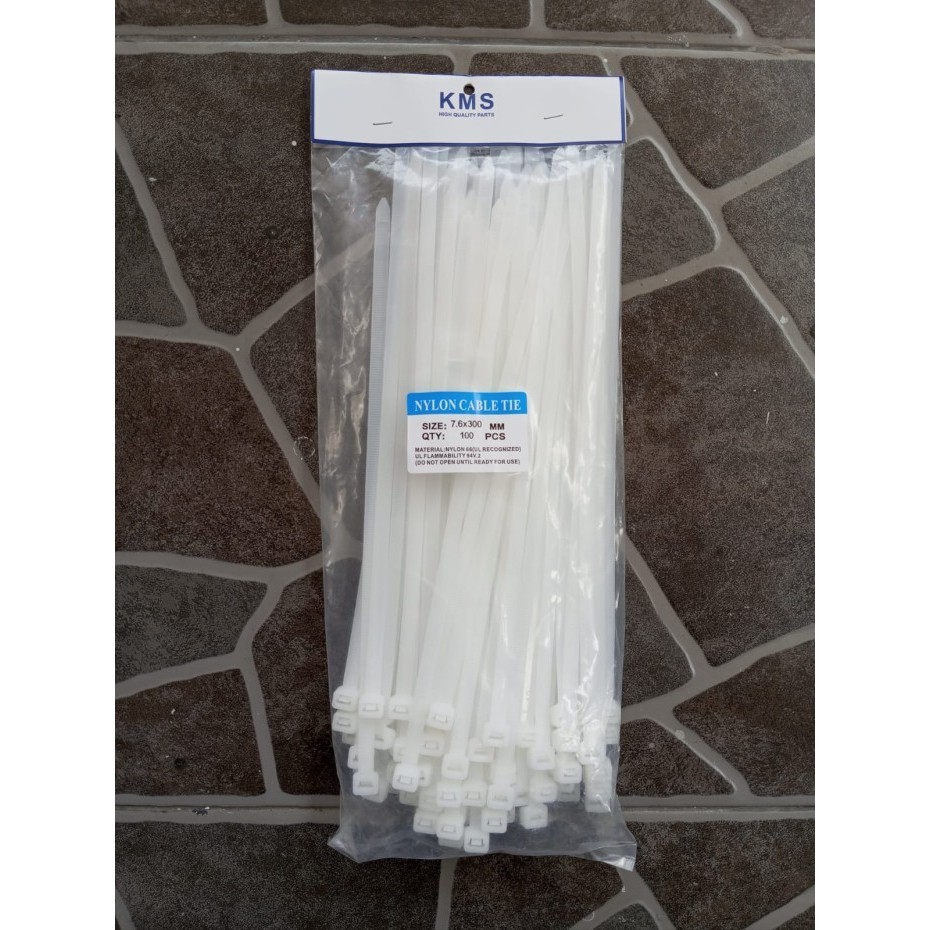 

Fauma Cable Ties / Kabel Ties / Kabel Tis KMS 30cm 300 x 7,6 High Quality