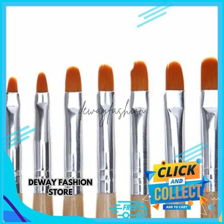 

ACRYLIC BRUSH FLAT KUAS AKRILIK MEMBUAT DESAIN 3D AKRILIK HOT SALEDEWAY FASHION