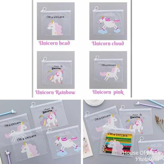

Best Seller Zipper Bag Transparant Unicorn - Map Transparant Unicorn Original