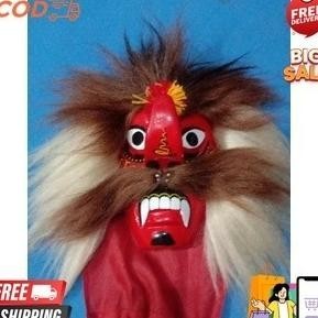 Ganongan Topeng Ganong Topeng Bujang Ganong Topeng Ganongan Anak Topeng Bujang Ganong Sintetis Tradi