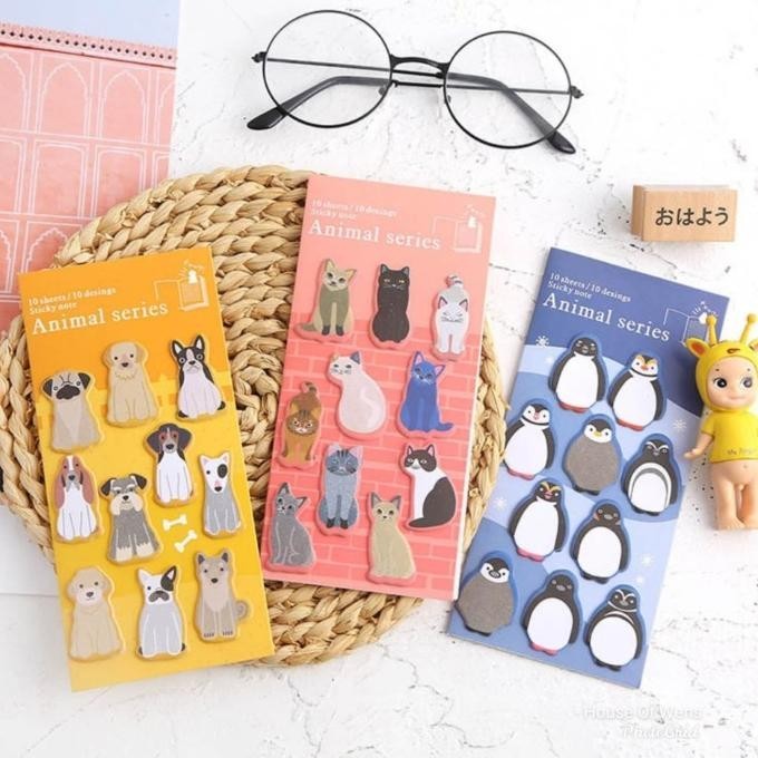 

Terbaru Sticky Notes Animal Series - Kertas Note Kecil Seri Binatang Pengiriman Cepat