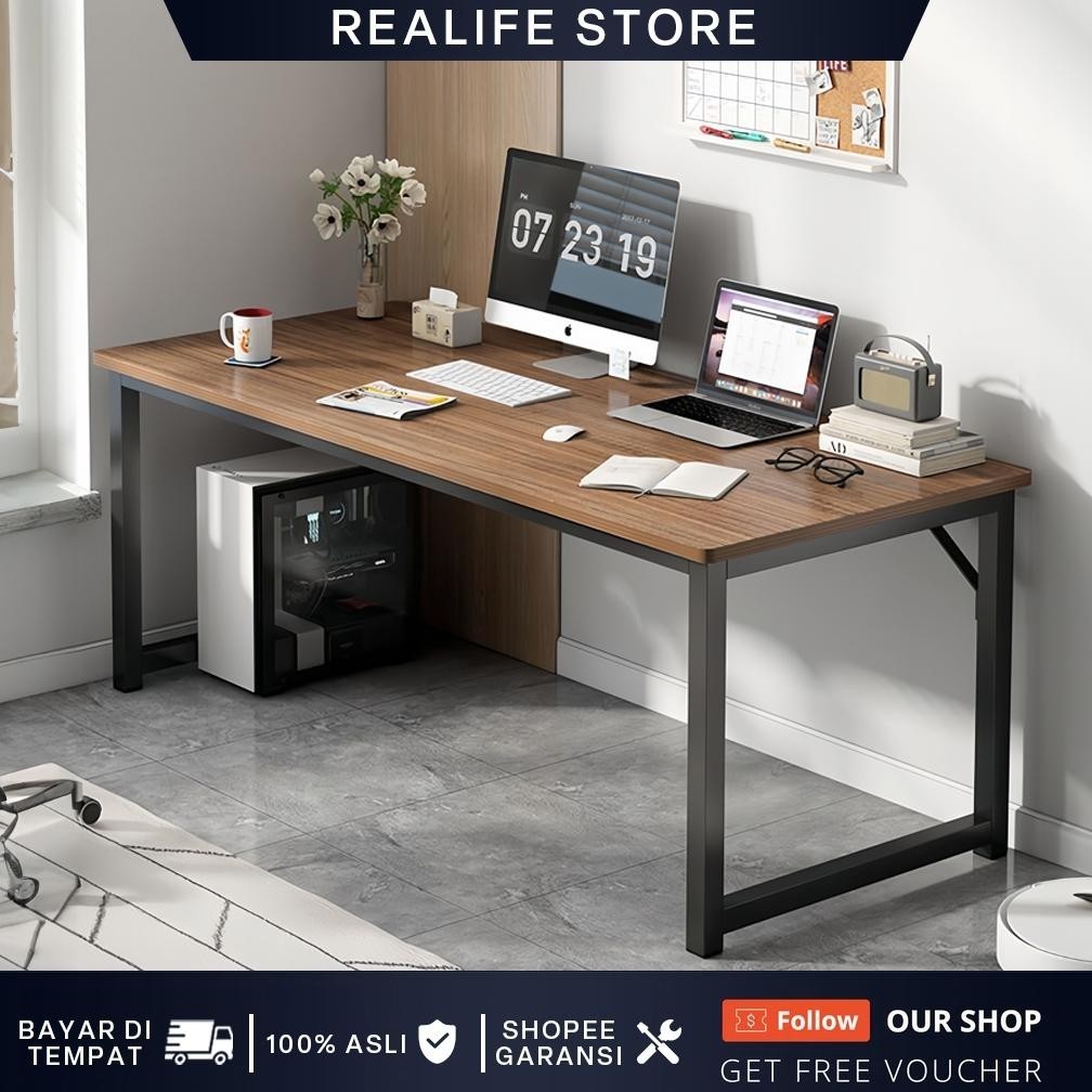 Realife Meja Tulis / Meja Belajar / Meja Komputer / Meja / meja gamer / Meja Rias Panjang / Meja Kan