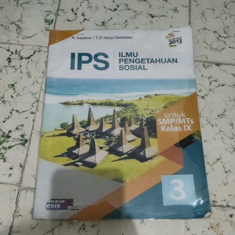 BUKU PENDIDIKAN IPS KELAS SMP / MTS KELAS IX