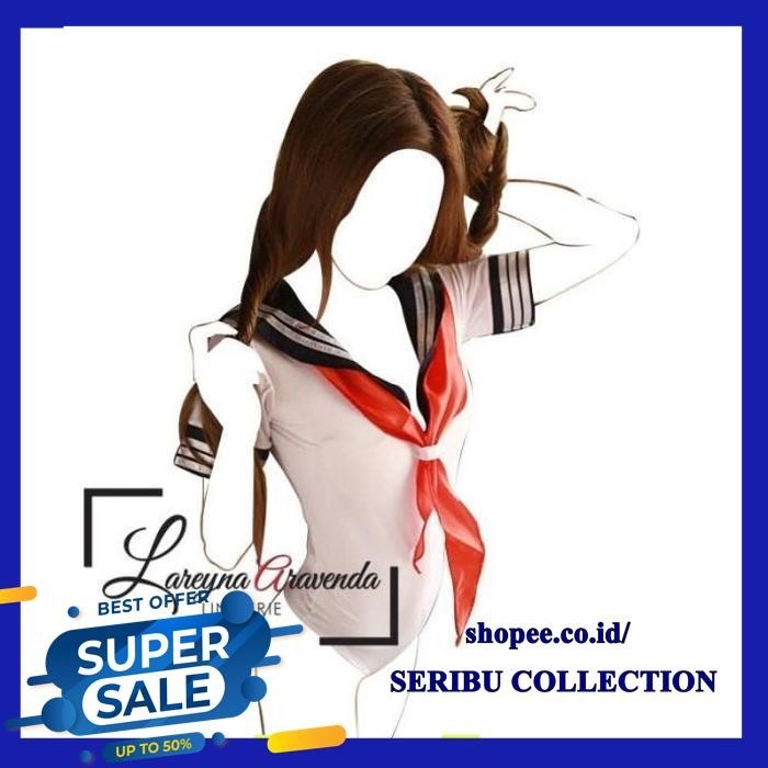 BAJU TIDUR WANITA SEXY & SYAL MODEL COSPLAY PELAUT SEKSI TERBAIK