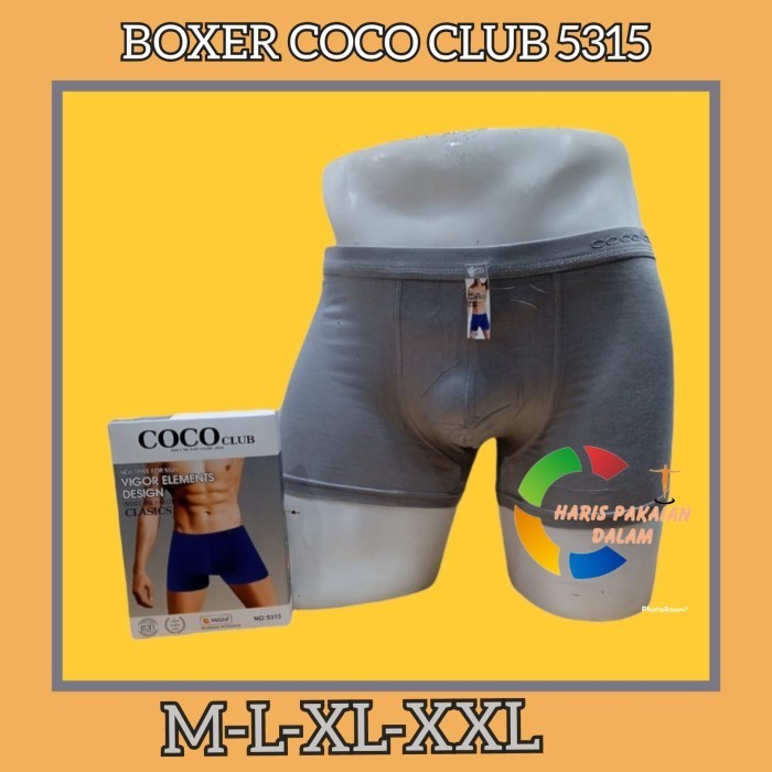 Terpopuler Celana Dalam Boxer Pria Cococlub Cc 5315 1Box Isi 4 Pcs