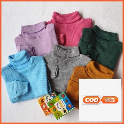 Get New Baju Rajut Gaya Korea Pakaian Anak Perempuan Turtle Neck Sweater Turtleneck Rajut Anak Perem