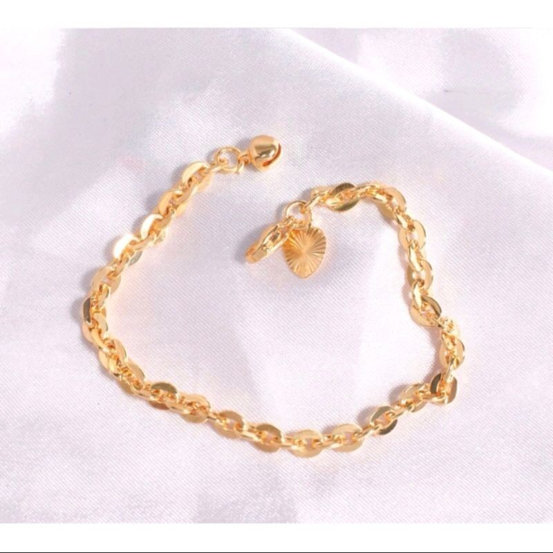 gelang tangan anak gelang nori kaca pj 15 cm