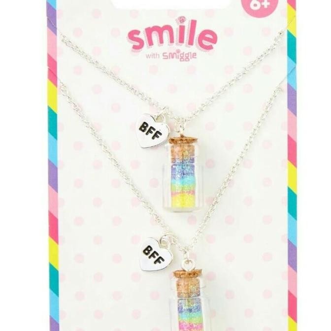 Big Sale Smiggle S Bff Sand Necklace Pack X2 - Kalung Bff Smiggle Pengiriman Cepat