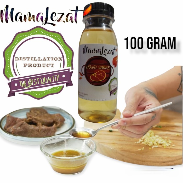 

[DIAJENG SHOP] MamaLezat Liquid Smoke Perisa BBQ Bumbu Bakar Aroma Asap Food Grade BIG SALE