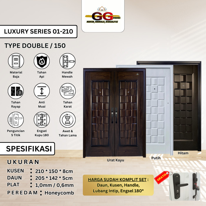 PINTU BAJA GG-LUXURY DOUBLE 01.210