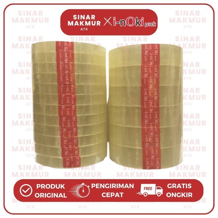 

Terbaru Solatip/Isolatip/Perekat/Adhesive Tape 12/24Mm Inoki (Dus) Promo Terlaris