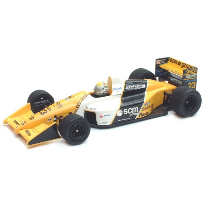 diy papercraft pola mobil balap f1 minardi m190 zenyang22