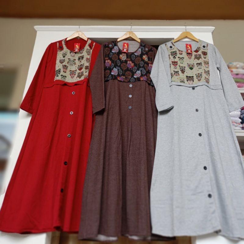 Gamis Kaos Daily Muslimah Dewasa