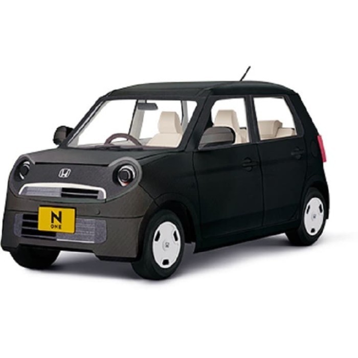 diy papercraft mobil honda n one with interior realistic model zenyang22