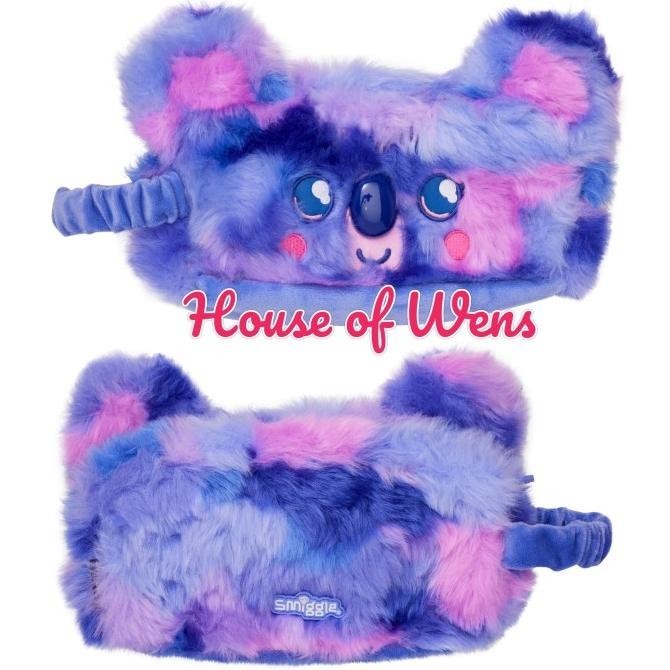 

New Smiggle Fluffy Koala Pencil Case Original - Tempat Pensil Smiggle Original