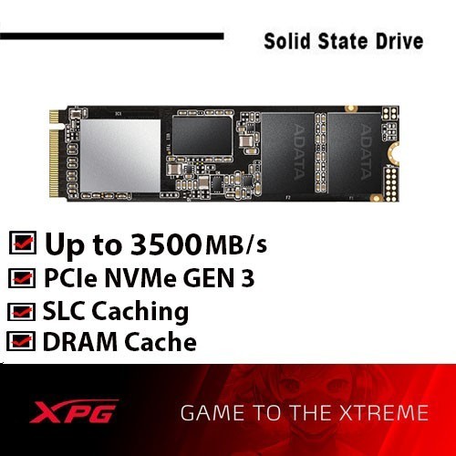SSD ADATA XPG SX8200 PRO 1TB - SSD M.2 NVME PCIE GEN 3X4 ORIGINAL BEST QUALITY