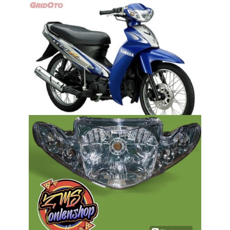 reflektor vega r new/lampu depan vega r new/reflektor assy vega new