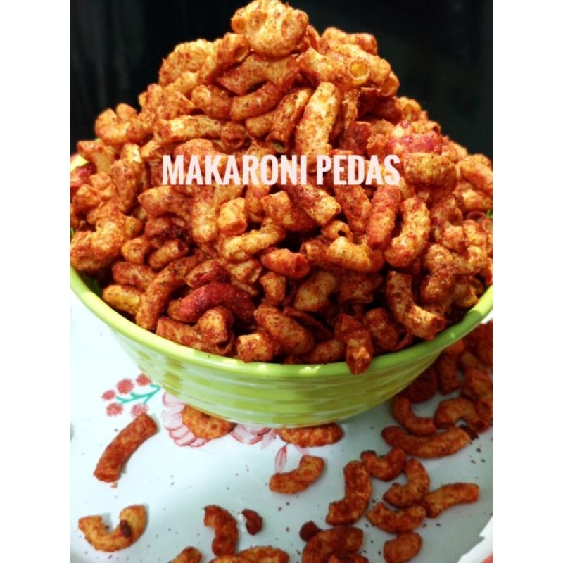 

MAKARONI PEDAS / MAKARONI PEDAS NENDANG / MAKARONI ukuran 200gram