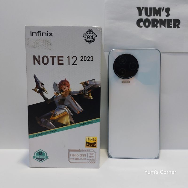 Infinix Note 12 2023 8/256 Second Fullset