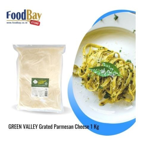 

GREEN VALLEY - GRATED PARMESAN CHEESE 1KG / KEJU PARMESAN
