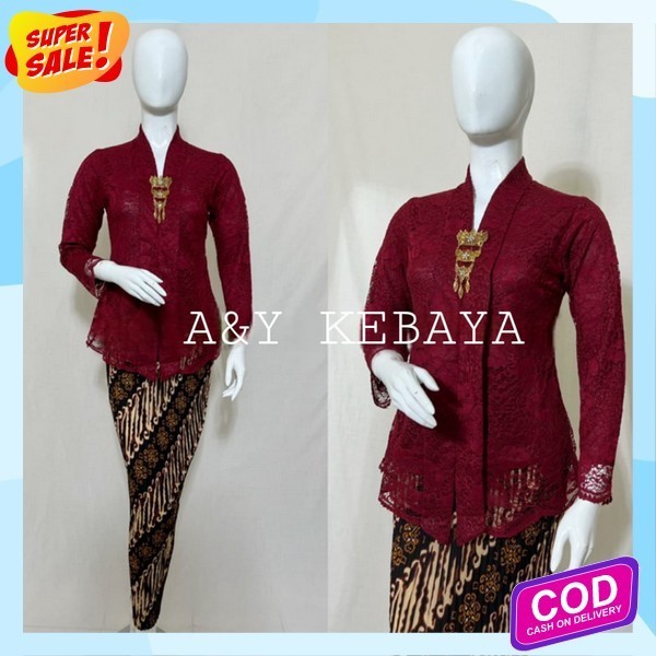 Kebaya Satu Stel Kebayak Madern Modis Kutubaru Kbaya Pesta Kondangan Setelan Stlan Baju Wanita Engag