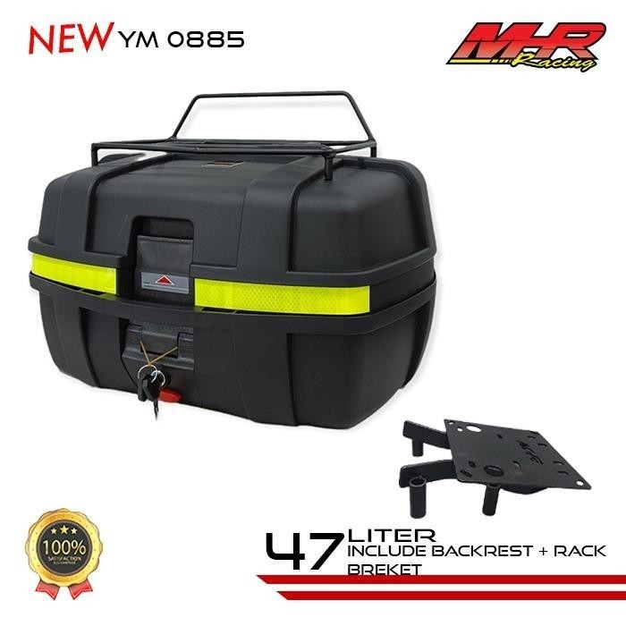 BOX BELAKANG MOTOR BOX MHR PAKETAN BRACKET PCX150/PCX160 MHR 47 LITER