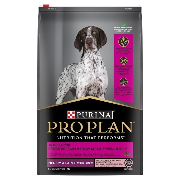 PROPLAN SENSITIVE SKIN AND STOMACH PROPLAN OPTIRESTORE 12KG
