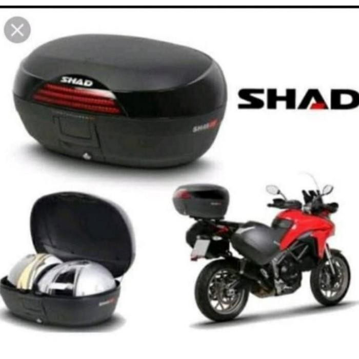 BOX MOTOR BOX BELAKANG SHAD SH46 / SHAD 46 MIKA MERAH ORIGINAL SHAD