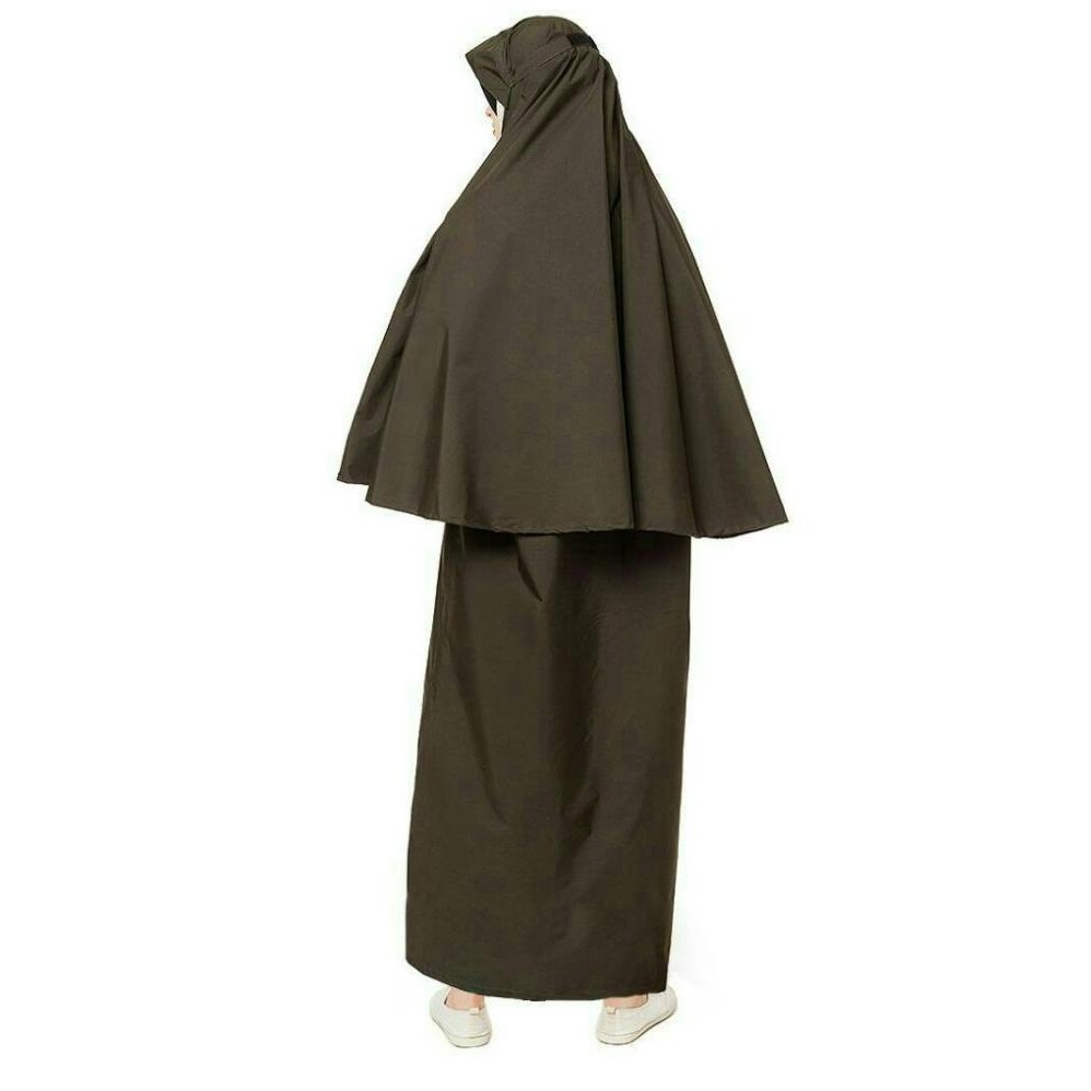Jas Hujan Gamis Syar'i Acold untuk Muslimah