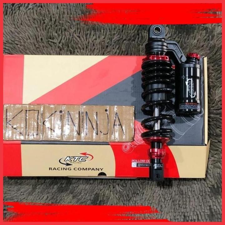 (KOKI) SHOCK KTC EXTREME MATIC 300MM NEW BLACK RED ORI ORIGINAL DOUBLE KLIK K