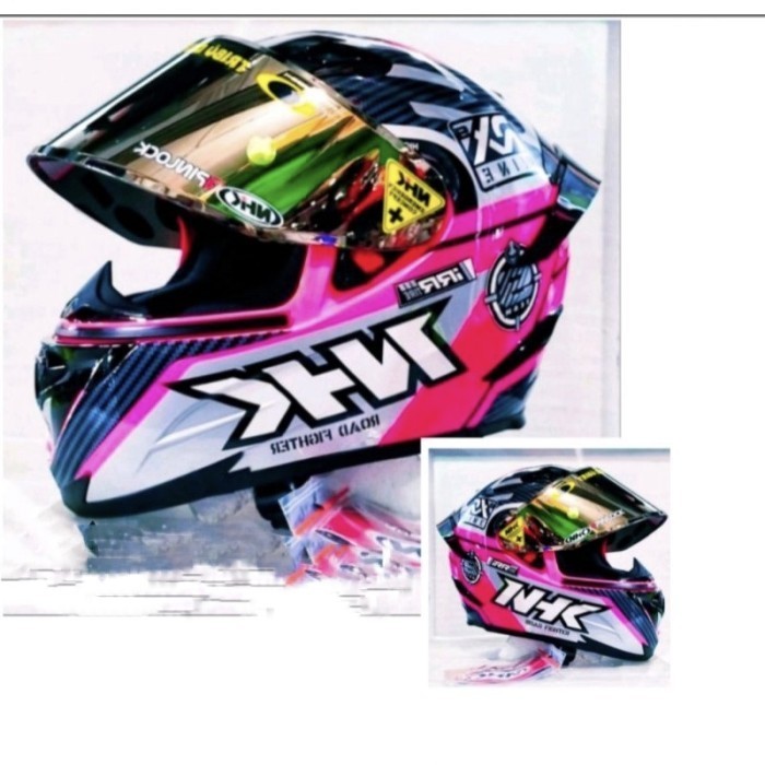 HELM FULL FACE NHK RX9 PAKET GANTENG MOTIF