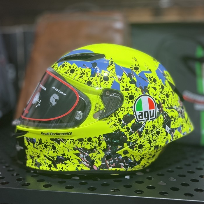 AGV PISTA GP RR ROSSI MISANO 2 2021 CACAT SPOILER