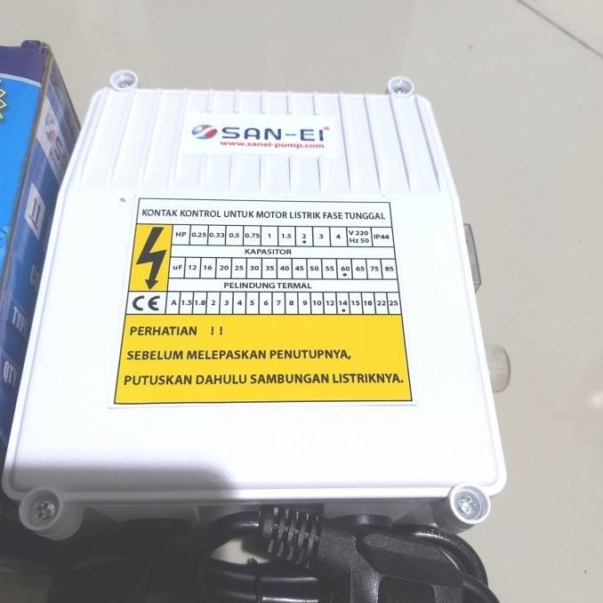 Control Box Panel 2 Hp / Kontrol Box Pompa Satelit Submersible Sanei