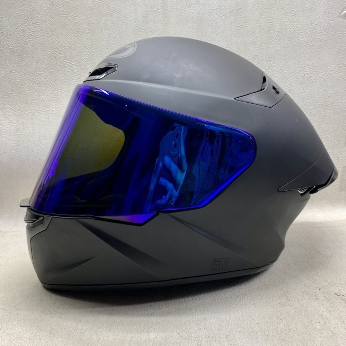 HELM KYT TT COURSE SOLID BLACK DOFF PAKET GANTENG I VISOR I HELM KYT