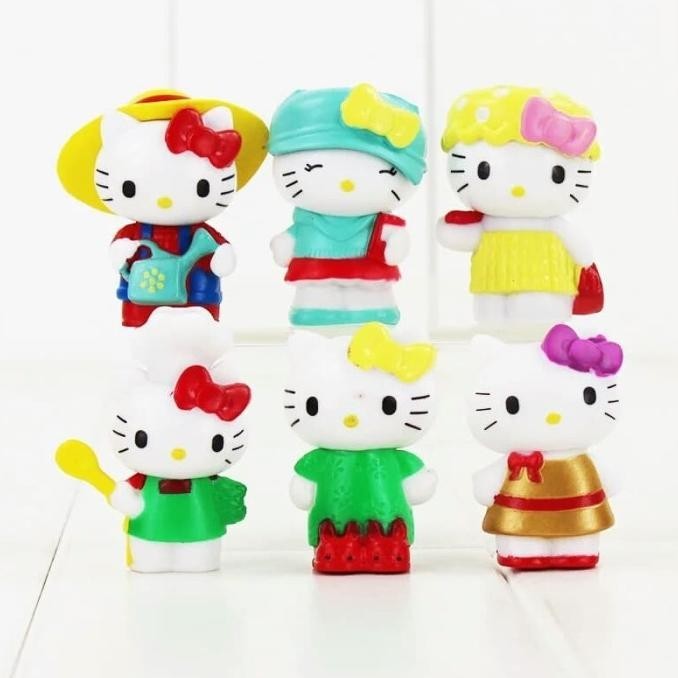 Figure Hello Kitty / Topper Kue Hello Kitty / Topper Cake Hello Kitty