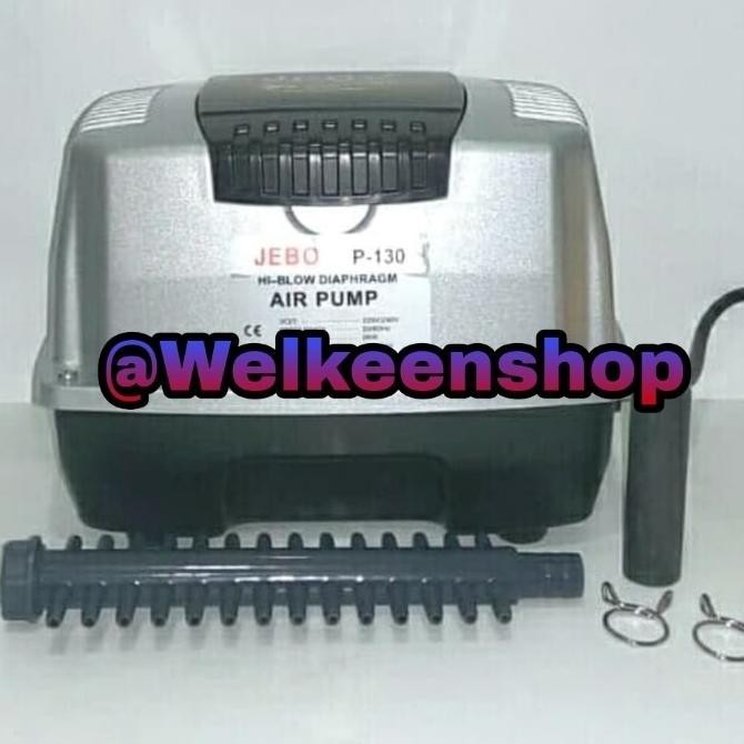 Jebo P130 Jebo P 130 Pompa Udara Aerator Hiblow Airpump Blower