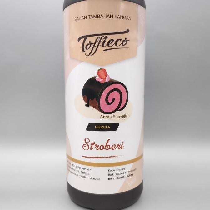 

Toffieco Stroberi Flavour 1Kg - Perisa Essence Tofieco Strawberry