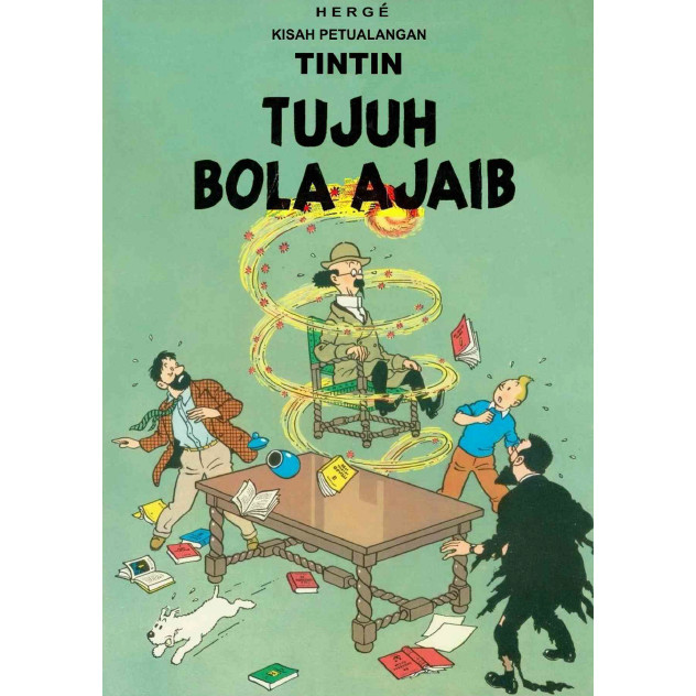 

(PID605) Tintin, volume 13, in Indonesian language - Tujuh Bola Ajaib
